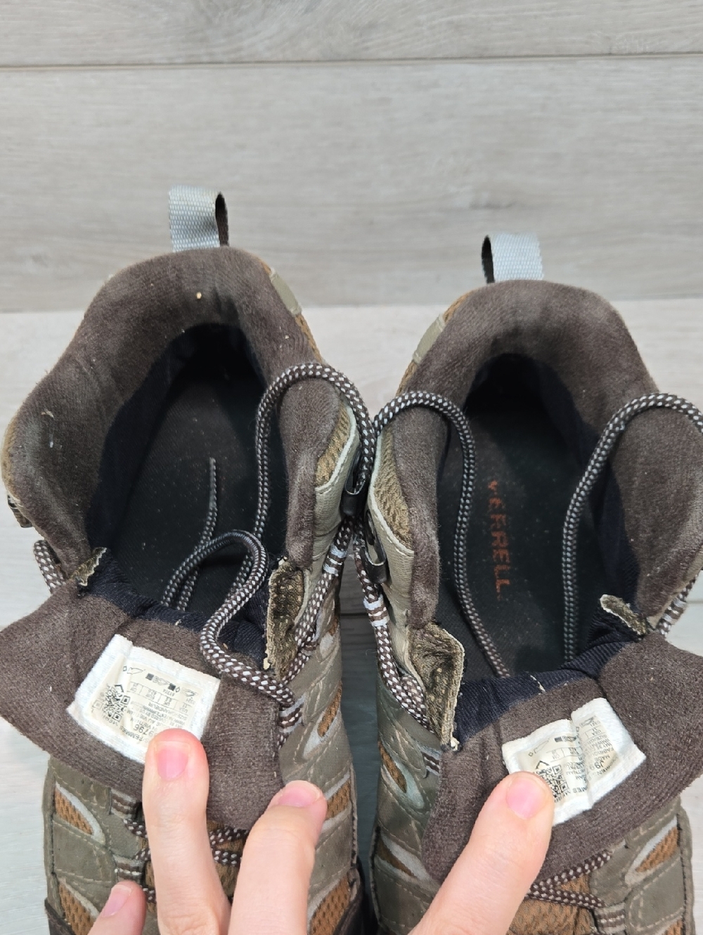 Merrell Women's J99796 Brown Hiking Outdoor High Mid-Top Boots Sneakers Shoes 11 - Picture 5 of 11